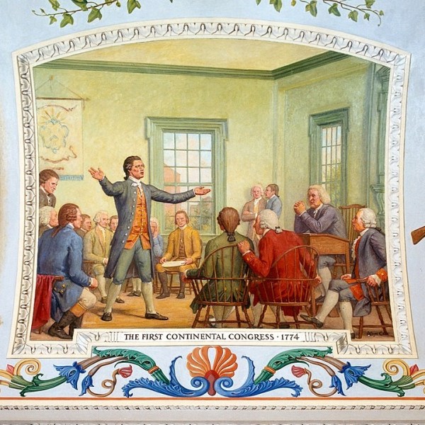 Dispatch from 1774: Colonies convene a Congress, vote to boycott British goods